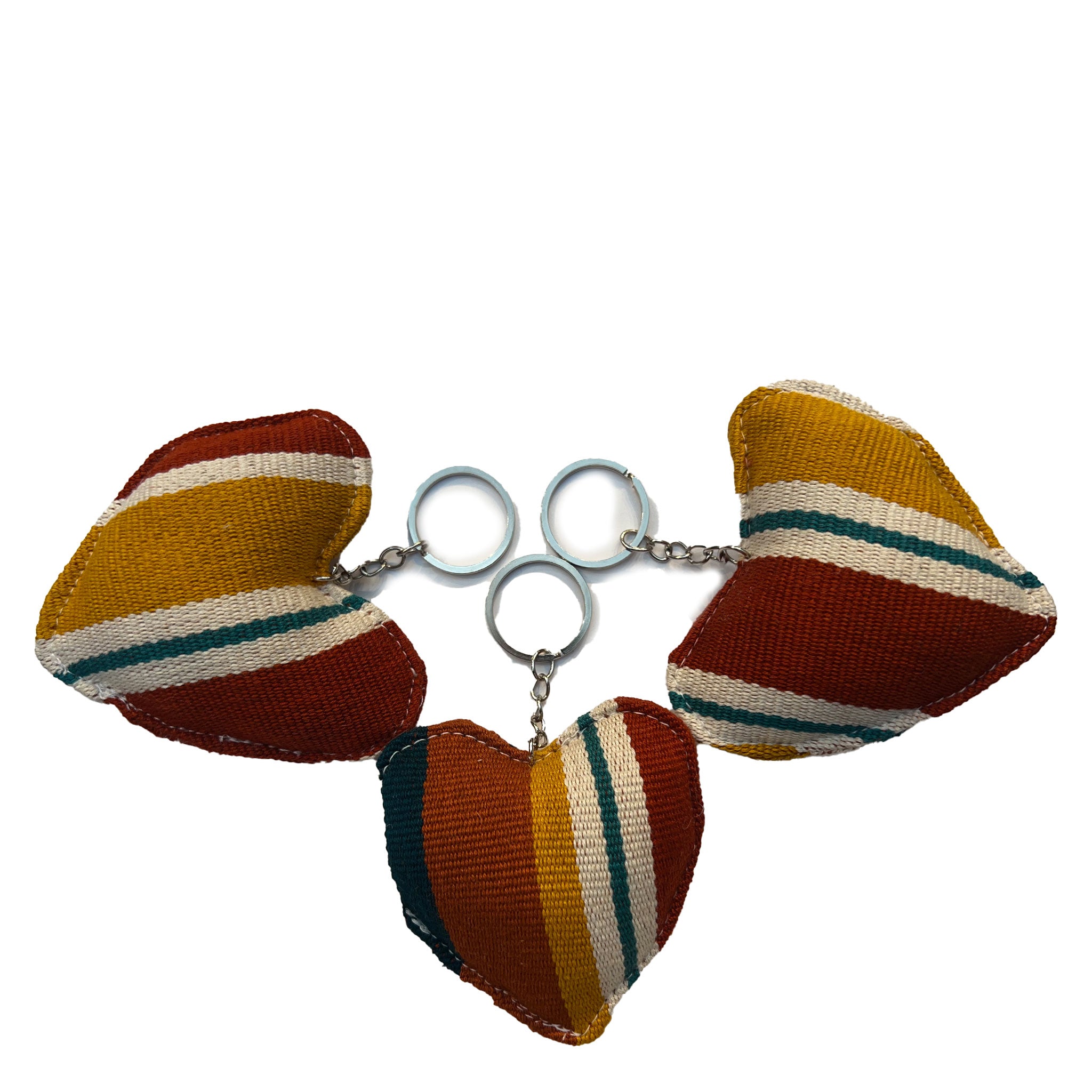 Holiday Heart Keychains 3x$45