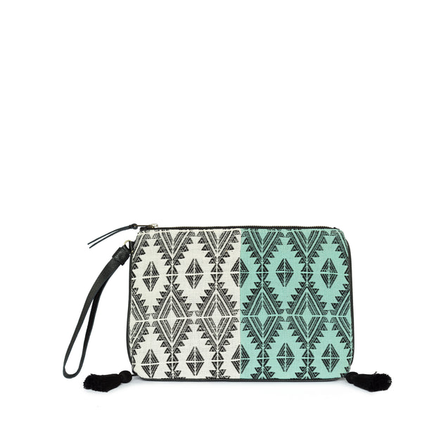 Hand woven Carolina Clutch - Ethical Shopping at Mercado Global