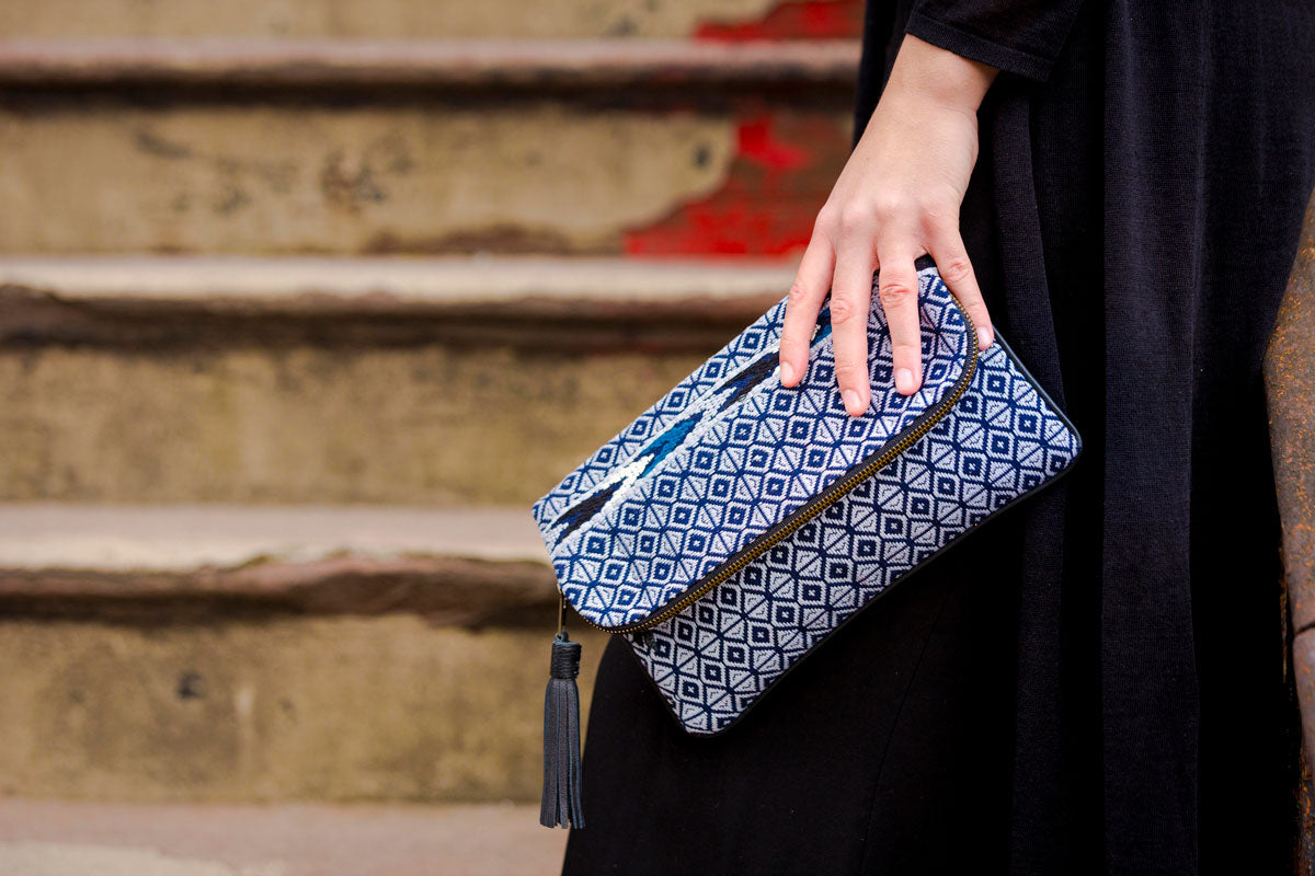 Hand woven Paulina Clutch - Ethical Shopping at Mercado Global