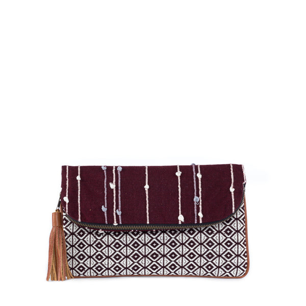 Hand woven Paulina Clutch - Ethical Shopping at Mercado Global