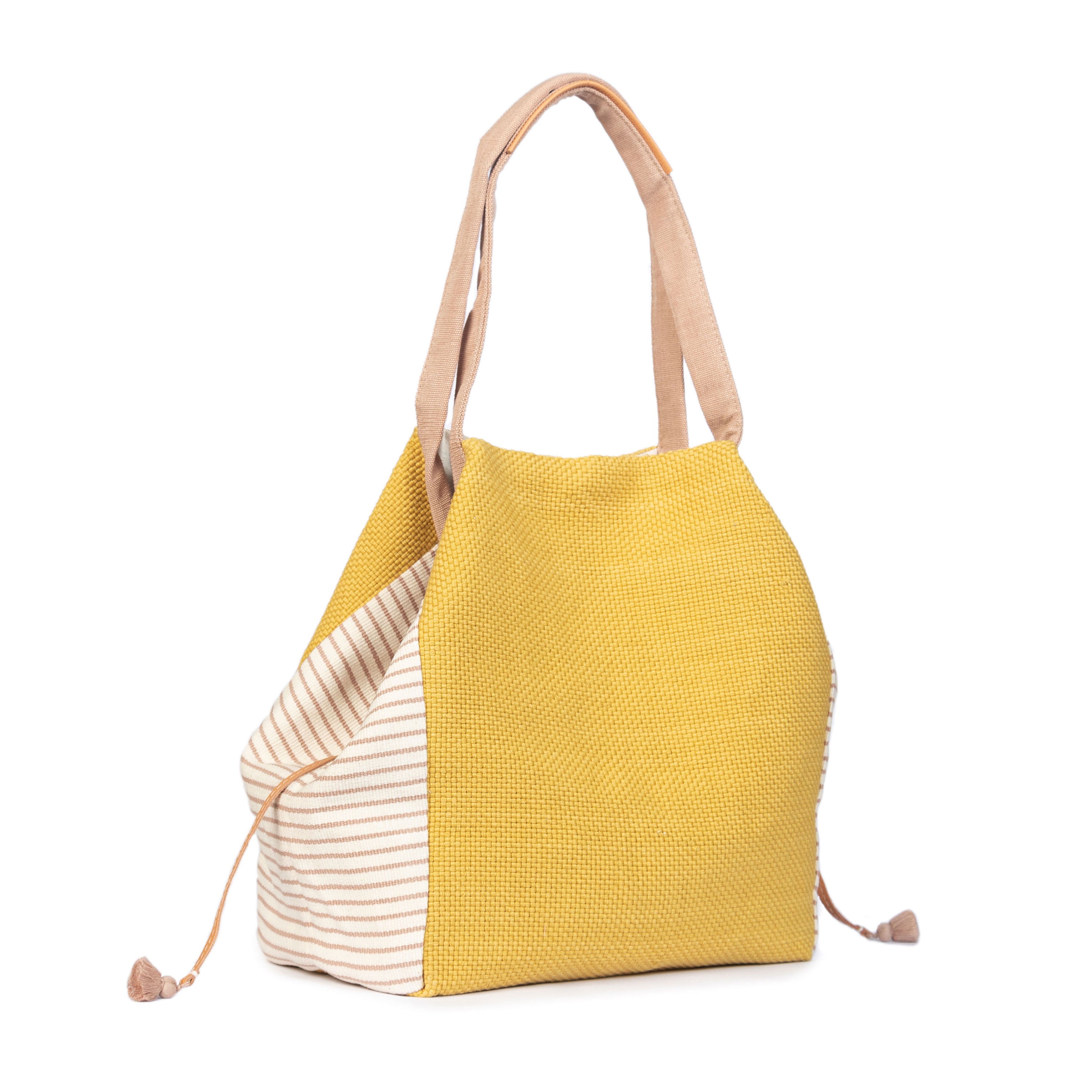 Hand woven Rosa Tote - Ethical Shopping at Mercado Global