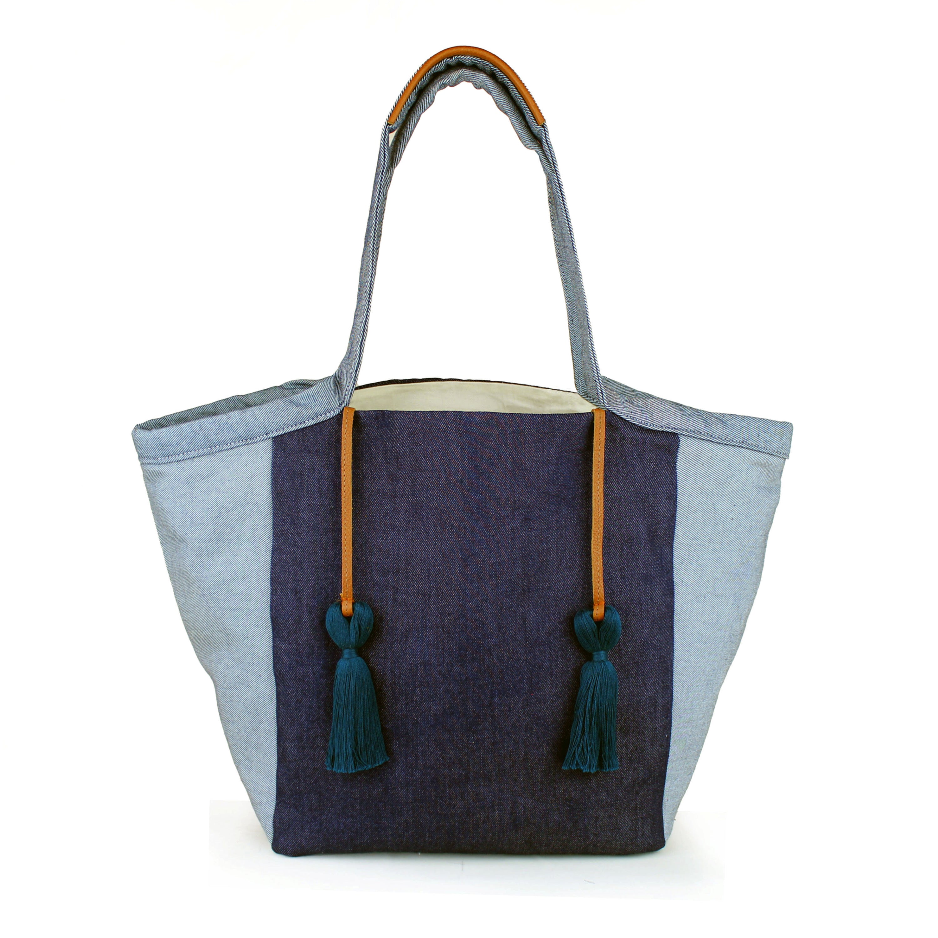 Rosa Tote in Denim (Fall Winter 2022 Collection)