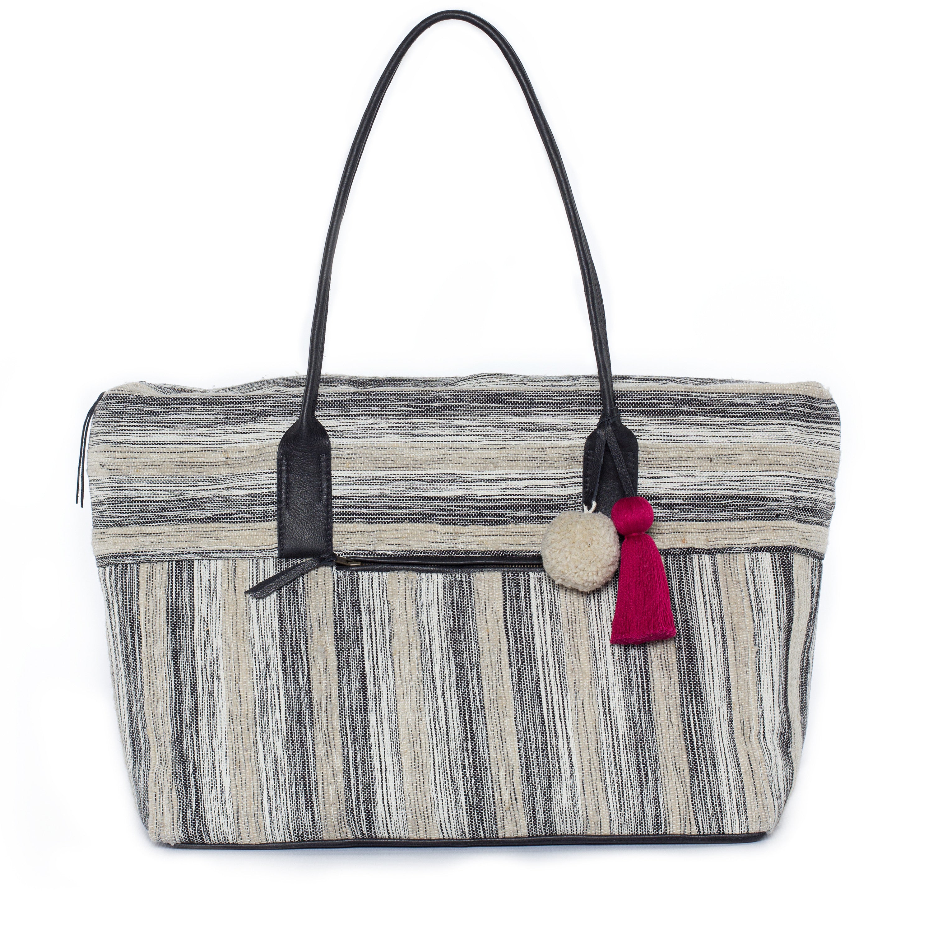 Hand woven Dolores Weekender - Ethical Shopping at Mercado Global